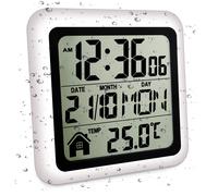 Grande Orologio da Parete Impermeabile per il Bagno, per il Piano di Appogg5198