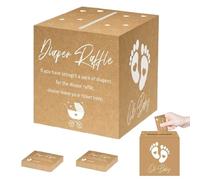 Grande pacchetto per la rivelazione del genere - gioco per votare con effetto rivelazione | Baby Shower Decorazioni per feste per coppie genitori, eventi, compleanni, feste di famiglia