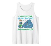 Grande Pacifico Garbage Patch Ambiente Divertente Oceano Cinico Canotta