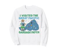 Grande Pacifico Garbage Patch Ambiente Divertente Oceano Cinico Felpa