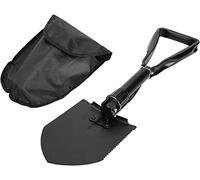 Grande pala pieghevole multifunzione da 47 cm con borsa portaoggetti, pala da campeggio per escavatore, scavare, tagliare, piallare, segare legno, pala pieghevole