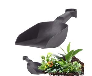 Grande pala quadrata in rinforzata - strumento di bloccaggio del terreno da giardino e , design ergonomico in PP per piante grasse scavare e scavi da cucina | Disponibile in piccole e