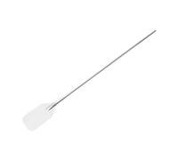 Grande paletta per mescolare in acciaio inossidabile, utensile per mescolare multiuso, cucchiaio per mescolare resistente con manico lungo per la, 48 pollici