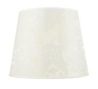 Grande Paralume Ø38Cm Ecru Bianco Barocco Per E27 Lampada A Sospensione