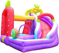 Grande parco giochi gonfiabile for castello, materiale spesso, casa di rimbalzo