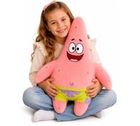 Grande peluche XXL, adatto per Stitch, Sonic, Spider-Man, Sesamo Street, Grinch, Minecraft e altro ancora, licenza originale 70-120 cm (Patrick 46 cm)
