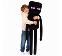 Grande peluche XXL, compatibile con Stitch, Sonic, Spider-Man, Sesamo Street, Grinch, Minecraft e altro ancora, licenza originale, 70-120 cm (Enderman 120 cm)