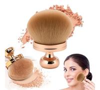 Grande pennello da trucco, pennelli da trucco, pennello morbido per correttore, pennello per cipria, pennello largo per fondotinta, pennello per cipria (A)