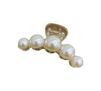 Grande Perla Capelli Artigli Afferrare Capelli Elegante Temperamento Grandi Dimensioni Capelli Cattura Squalo Coreano Ditta Copricapo Donne Design Clip