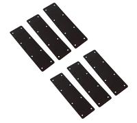 Grande piastra di supporto dritta per traversina interna 100 mm x 350 mm...