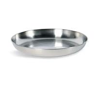 Grande piastra piatta in acciaio inox Tatonka Argento 23 cm