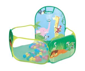 Grande Piscina Pop-Up Amici Animali con Palline, Divertimento Senza Fine