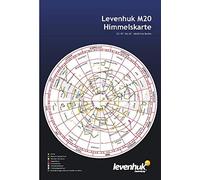 Grande Planisfero Levenhuk M20 - Mappa Celeste Rotante Plastificata per Latitudini Comprese Tra 45°-63° Nord (Edizione Tedesca)