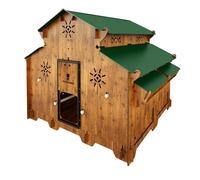 Grande Pollaio allevamento bio Free 18 / 25 galline POLLY FARM FAMILY 5XL