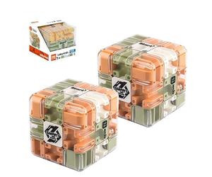 Grande puzzle 3D a forma di labirinto, cubo magico a forma di labirinto, giocattolo per allenamento del cervello per alleviare lo stress e lo sviluppo logico, gioco educativo di messa a fuoco regalo