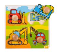 Grande puzzle ad incastro Macchine da costruzione Bigjigs Toys