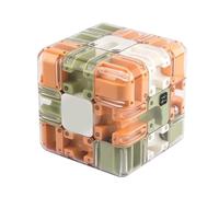 Grande puzzle cubo labirinto 3D per adulti, bambini e adolescenti, coinvolgente gioco di enigmi, puzzle di alta difficoltà, gioco antistress portatile per alleviare l'ansia (1 pezzo) A