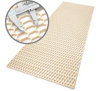 Grande Racing Grata Messa Punto 40x120 CM ABS Plastica Favo Crema Beige Ral 1015
