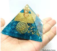 Grande Reiki Energia Charged Acquamarina Cristallo Abbondanza Orgone Orgonite