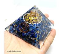 Grande Reiki Energia Charged Lapis Lazuli Curative Cristallo Orgone Orgonite