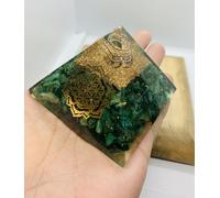 Grande Reiki Verde Giada Energia Charged Cristallo Guarigione Orgone Orgonite