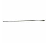 Grande righello in acciaio inox regola misura bordo dritto 1 metro 40"
