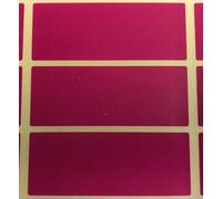 Grande - Rosa 30 x 78mm Codice Colore Rettangoli - Cartella/Scatola Adesivi/