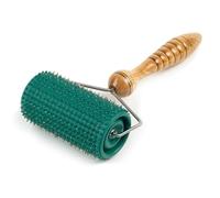 Grande rullo massaggiante per tutto il corpo, rullo agopuntura, rullo per agopuntura, rullo massaggiante per schiena, gambe, corpo, braccia, 110 x 61 mm (colore verde)