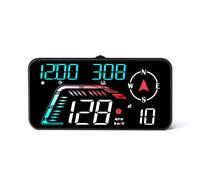 Grande Schermo per Auto Head up Display, KM/H E MPH, Tachimetro GPS, Con Promemo