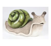 Grande Schneckenfigur Giardino Decorazione Magnesia 40×21×20 CM 4er-Set
