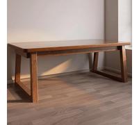 Grande scrivania per computer per casa e ufficio, scrivania in legno con ampio spazio per le gambe, per studio e gioco