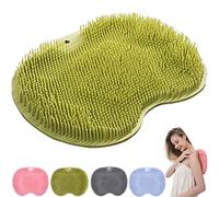 Grande Scrubber per Piedi, Tappetino Scrub Piedi Doccia con Ventose, Pad Massaggio Doccia Piede Spazzola Antiscivolo, Tappetino per Esfoliare Foot Scrubber Cleaner Massager