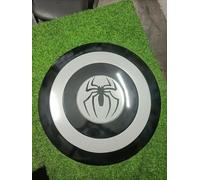 Grande scudo medievale da appendere alla parete, decorazione per la casa da collezione per i fan di Deadpool e Wolverine, perfetta per decorazioni e cosplay (scudo Spiderman nero)