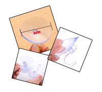 Grande set di 100 ventose in pvc con gancio (diametro 40 mm)