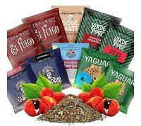 Grande set di campioni di yerba mate | Campioni di yerba mate 50g | Verde Mate Green, Soul Mate, Yaguar, Guarani, El Fuego, Rio Parana | Tè yerba mate | Caffeina naturale | 10x50g | 0,5kg