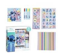 Grande set di cancelleria e colorazione per bambini | Kit creativo completo per bambini con diversi accessori per disegnare e scrivere in una pratica valigetta da trasporto