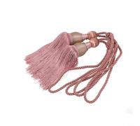 Grande set di fermatende con nappe decorative a sfera per un'atmosfera accogliente in casa (rosa)