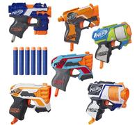 Grande set NERF - 6 pistole con dardi in spugna