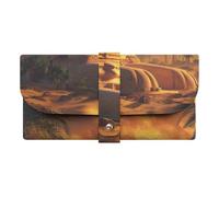 Grande Sfinge e Piramidi di Giza Antico Egitto Custodia per occhiali da sole carino portatile per occhiali da sole per uomini e donne