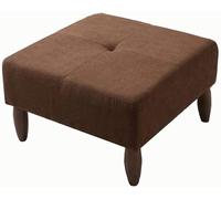 Grande sgabello in lino in stile nordico, versatile poggiapiedi quadrato e tavolino per soggiorno, divano, camera da letto, scarpiera, arredamento per la casa