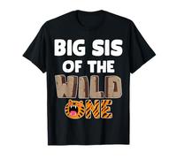 Grande Sis of The Wild One Zoo a Tema 1° Compleanno Festa Maglietta