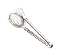 Grande Slot Cucchiaio Coltivatore - Cucchiaio Coltivatore | 2 -in 1 Su 1 Scale In Acciaio Inossidabile Per, Una Baracca Con Baracca Con Una Pinza In Metallo, Olio In Maglia Di Olio Di Ol