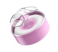 Grande soffio per cipria con custodia per il corpo infantile, contenitore per cosmetici e accessori per cipria