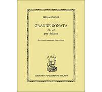 Grande Sonata Sc 22 Per Chitarra (25?) - SCORE
