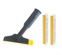 Grande spazzola per fughe, set di strisce di spazzole, giunto flessibile ergonomico, setole robuste e resistenti al calore, per Karcher SC1 Multi & Up e per EASYFIX