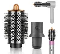 Grande spazzola volumica rotonda per Dyson per Airwrap HS05 HS01 Multi-Styler per capelli lisci, con adattatore per asciugacapelli HD01 HD02 HD03 HD08