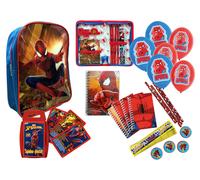 Grande Spiderman Schulstarter-Set (35-teilig) Matite Custodia Notebook Zaino