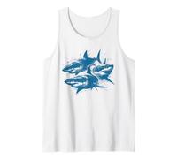 Grande squalo bianco - Vintage Shark Ocean Animal Lover Canotta