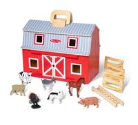 Grande stalla con animali