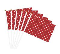 Grande stampa a pois bianchi bandiera versatile bandiere matrimonio compleanno vacanza sport decorazione parata spettacolo